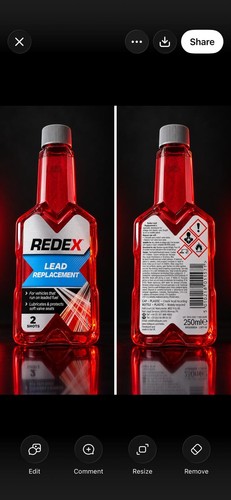 Redex lead replacement fuel - redex,